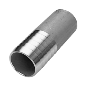 Schlauchnippel aus Rohr gefertigt, # 337 S, 1.4571 - mit Schweißende - Längenangabe in mm Schlauchnippel aus Rohr gefertigt, # 337 S, 1.4571 - mit Schweißende - Längenangabe in mm