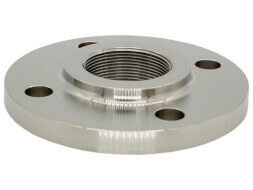 delstahl Gewindeflansch DIN 2566 – EN 1092-1 Typ 13